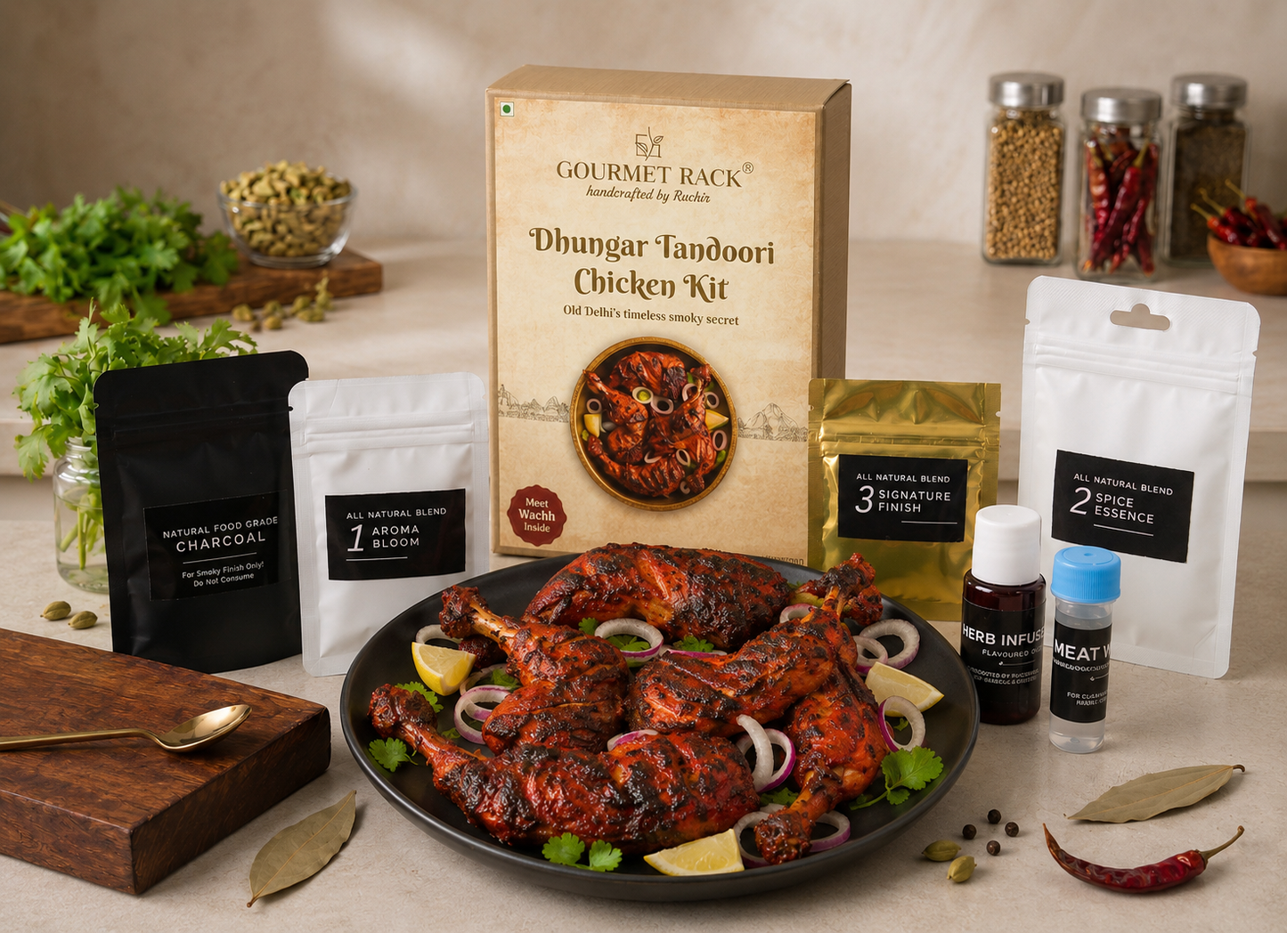 Dhungar Tandoori Chicken Kit